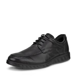 NWT ECCO Men's S Lite Hybrid Apron Toe Tie Oxford, Black, 9-9.5
